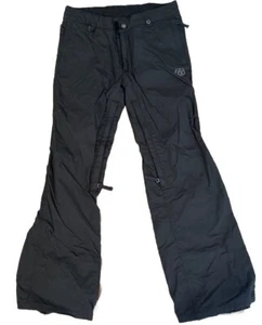 686 Mannual Girls Black Insulated Snow Pants Women’s Small - Picture 1 of 5