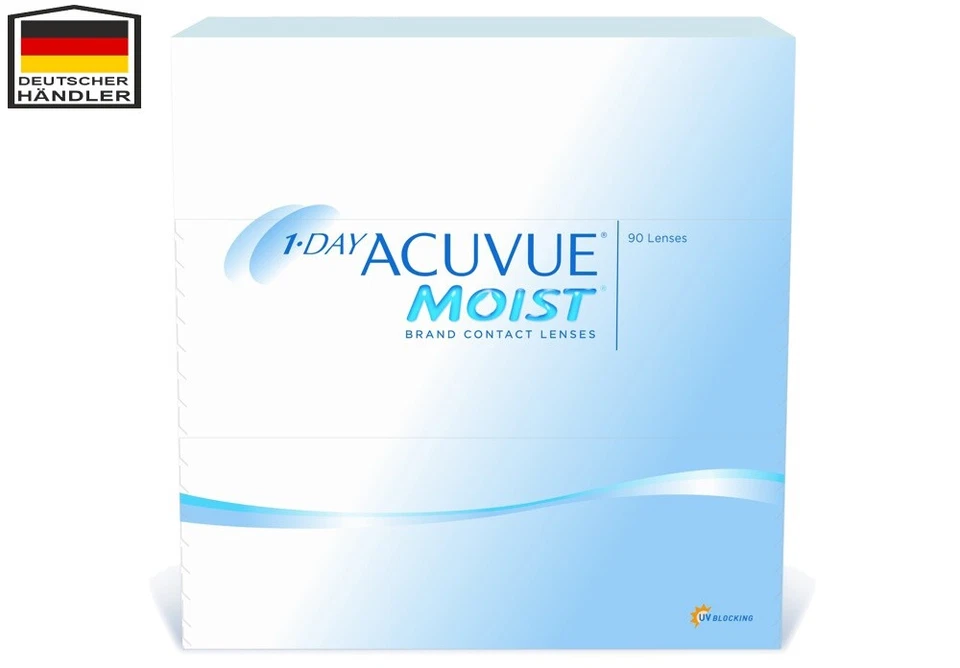 1 DAY Acuvue Moist (90er) Tages-Kontaktlinsen Johnson - Bild 1 von 1