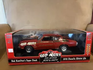 Bob Hamilton’s Super Stock Red Alert ERTL 1970 Chevelle SS454 FREE SHIPPING - Picture 1 of 10