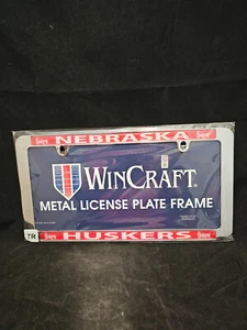 NEBRASKA HUSKERS BIG N BIG 10 CAR LICENSE TRUCK AUTO LICENSE PLATE NEW - Picture 1 of 2