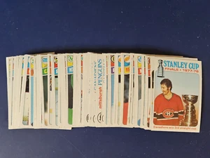 Lote completo parcial de 110 tarjetas de hockey Topps 1978-79 diferentes - Imagen 1 de 1