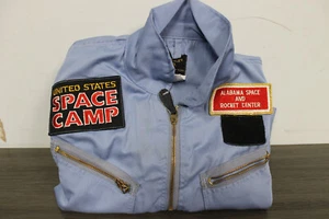 United States Space Camp Space Gear Suit Blue Customizable Costume Jumpsuit 32 - Picture 1 of 9