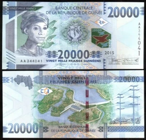 Guinea - 20000 Franken 2015 UNC P. 50 Lemberg-Zp - Bild 1 von 1