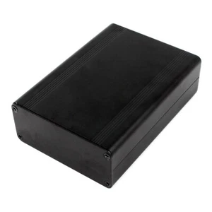 Aluminum Project Box DIY Electronic Enclosure Case 124mmx88mmx38mm Black - Picture 1 of 2