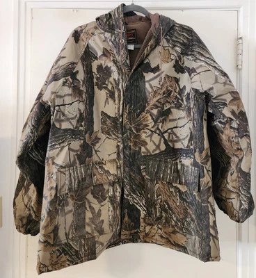 Realtree Stearns Hunting Fishing Coat Jacket Camouflage Dry Wear Medium J6 - Image 1 of 4