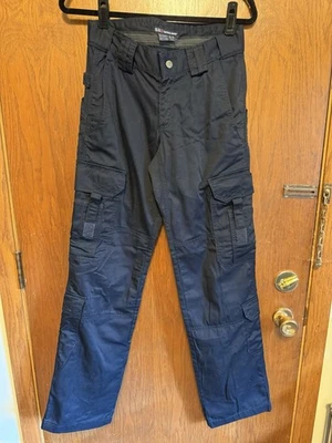 Pantalones cargo EMS para mujer 5.11 Tactical Series talla 4 rodilleras largas azules medianoche Foto 1 de 4