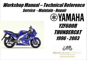 Yamaha YZF600R YZF600 R Thundercat Service Repair Workshop Manual USB 96 -03 - Picture 1 of 11