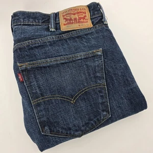 VTG Levis 501 BlueJeans Mens Original Fit 40X32 Meas 40X31.5 Denim Button Fly - Picture 1 of 12