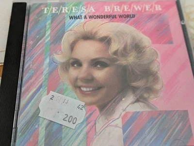 Teresa Brewer What a wonderful world 1989 Zillion Records Jazz June Night Pop - Bild 1 von 4
