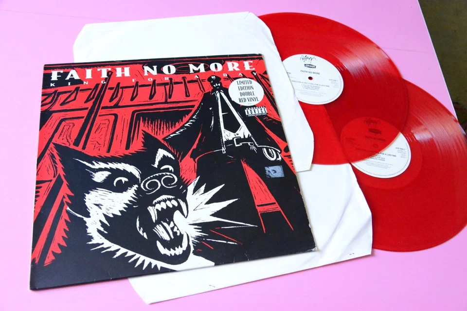 Faith No More King For A Day 2LP UK 1995 NM Limited Red Vinyl - Image 1 of 1