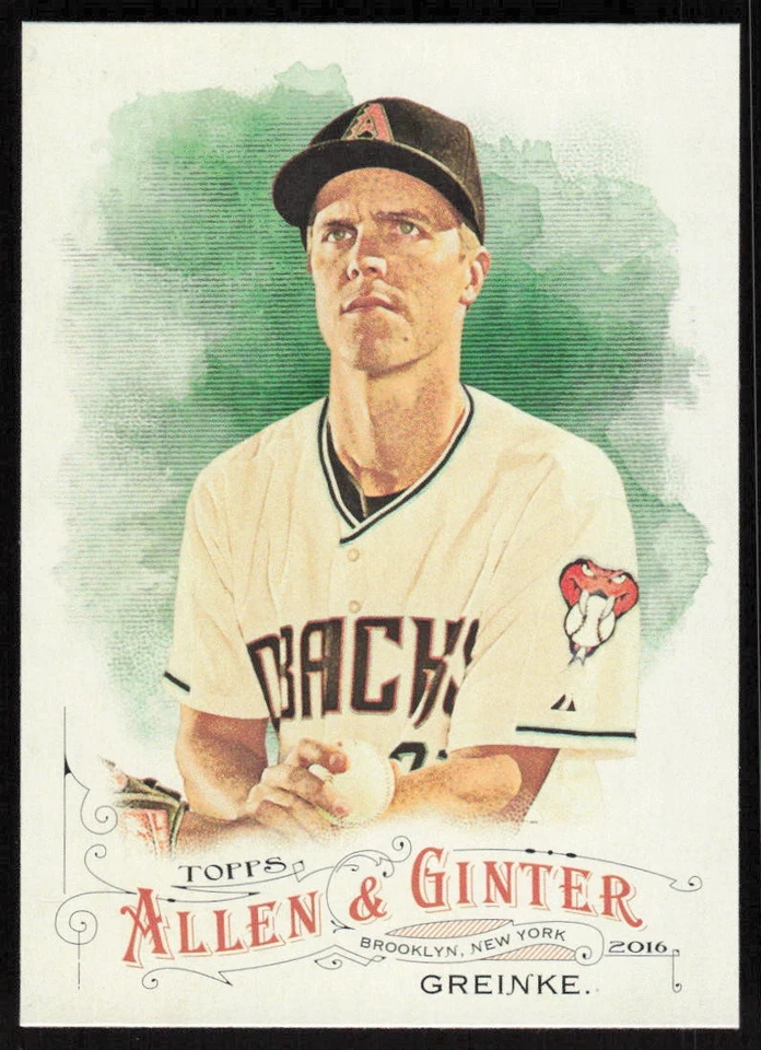 2016 Topps Allen & Ginter X  #129 Zack Greinke - Image 1 of 2