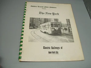 Vintage Southern Traction Photo Publishers Electric Railways New York City Booklet - Bild 1 von 9