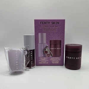 Fenty Skin Cherriez Gone Bad Juego de 3 piezas Máscara labial Aceite Cereza Negro Llavero - Imagen 1 de 6