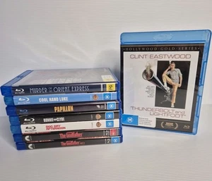 Classic Crime Mystery Movie Bundle Lot 8 Blu-Ray Pacino Eastwood Beatty Hoffman - Picture 1 of 17