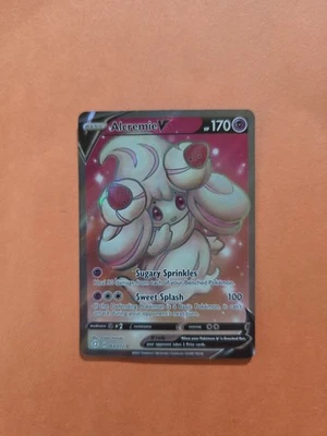 Pokémon Alcremie v TCG Shining Fates Holo Ultra Rare Card 064/072 NM/M Condition - Image 1 of 2