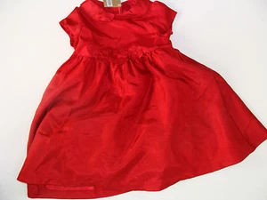 Crazy 8 Classic Holiday Pictures Girls Size 2T 2 Red Dress  NEW - Picture 1 of 5