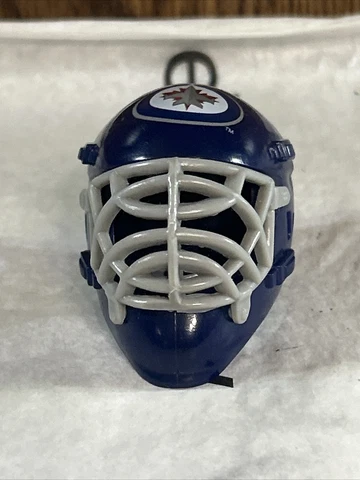 NHL Hockey Mini 1.5" Franklin Gumball Machine Goalie Helmet Winnipeg Jets Cover