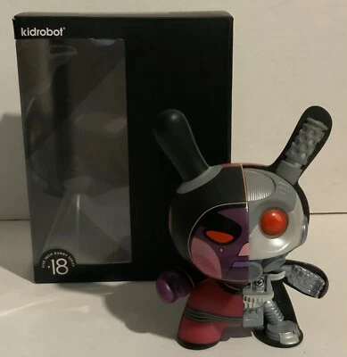 KIDROBOT DIRTY ROBOT DUNNY SERIES #18 Void "5" Mecha Half Ray Dunny - Image 1 of 4