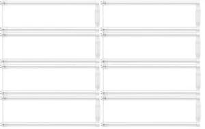 8 Pack - Philips LED T8-U6 Fluorescent Tube Upgrade 15.5W = 32 Watt 3500K U-Bend - Picture 1 of 8