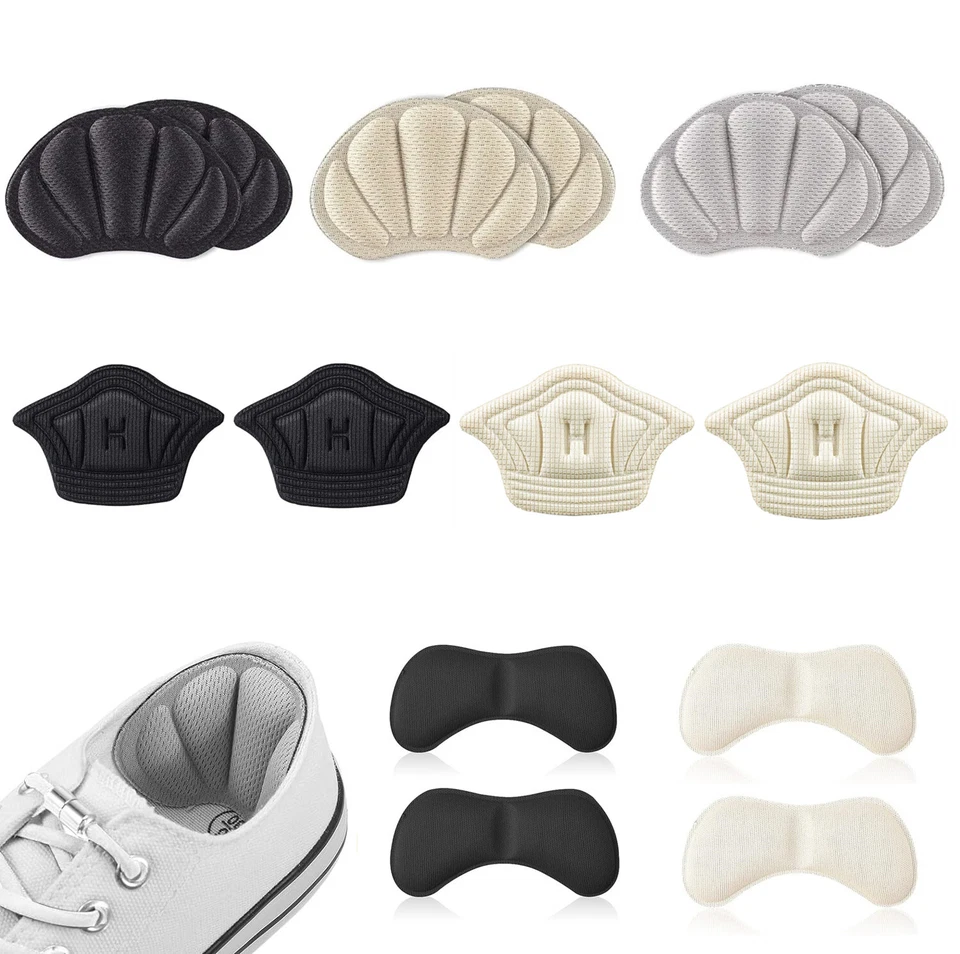2x Fersenpolster Fersenschutz Anti-Slip Fersenhalter Schuh Polster Fersenkissen - Bild 1 von 4
