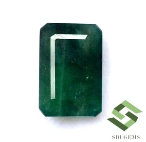 11.80x7.80 mm Certified Natural Emerald Octagon Cut 4.64 CTS Loose Gemstone - Picture 1 of 6