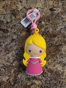 Disney Princess Series 30 3D Figural Bag Clip EXCLUSIVE A Aurora NEW Keychain - Picture 1 of 3
