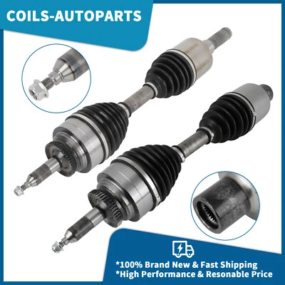 Par de eixos dianteiros CV para Ford F150 2.7L 2015-2020 Expedition para Navigator 2019-20 - Imagem 1 de 4