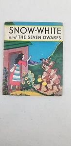 1937 Snow-White And The Seven Dwarfs Brothers Grimm Hardcover Book Shelf E2 - Picture 1 of 14