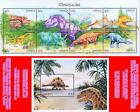 Liberia 1999 Dinosauri S/S + M/S MNH Intatto Rettili, Preistorico Animali