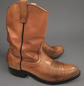 Red Wing Sz 10 Cowboy Boots Pecos Vintage 1980’s - Picture 1 of 24