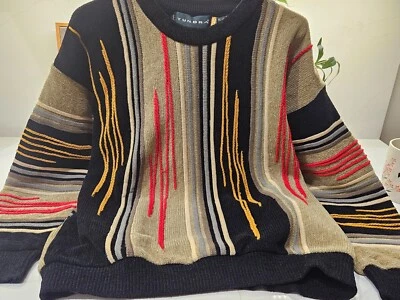 Suéter Tejido 3D DE COLECCIÓN TUNDRA CANADA Para Hombre Talla M-Multicolor-Único en su Clase Foto 1 de 4