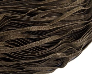 Brown Braid Trim Woven Ribbon 8mm  Millinery Hats Making Crafts Aussie Seller - Picture 1 of 2