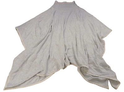 Poncho Lou & Grey em excelente estado usado capa espanador gola capuz SO SOFT XS S acabamento acetinado - Imagem 1 de 4