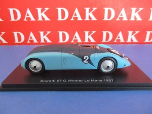 Die cast 1/43 Modellino Auto Bugatti 57G 24H Le Mans 1937 J-P. Wimille**** - Foto 1 di 4