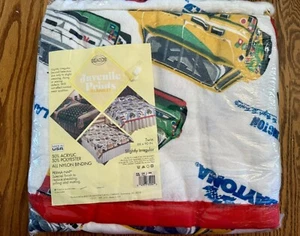 Beacon Juvenile Print Blanket Nascar 66” X 90” *New Daytona. Irregular Twin - Picture 1 of 6