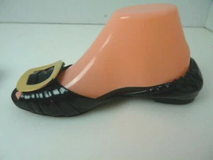 Roger & Vivier Flats sandals flats shoes size 38.5 Black US 8 Italy - Picture 1 of 9