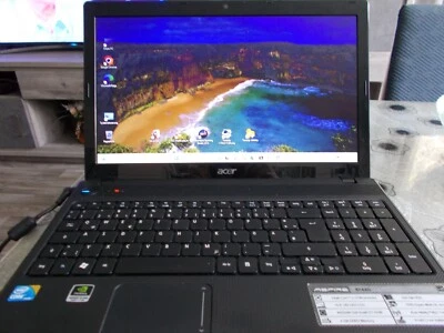 Notebook Acer Aspire 5742G- I5 CPU M520 2.40 GHz,SSD 240GB festpl-8GB Arbeits... - Bild 1 von 4