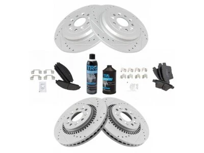 Kit de pastillas de freno y rotor delantero y trasero para Ford Taurus 2008-2009 45879ZQQP Foto 1 de 2