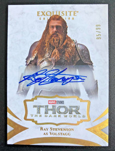 RAY STEVENSON AS VOLSTAGG 2021 UPPER DECK 2020 MARVEL EXQUISITE COLLECTION 95/99