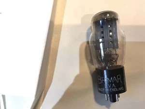 Brimar 5Z4G Black Plate Valve Ring Getter Tube 1952 geprüft (K686) - Bild 1 von 3