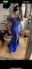prom dress size 10 long Royal Blue