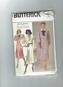 BUTTERICK pattern 3525 dress business Sz 10 J Nidetch Claudia Cooper vintage 80s - Picture 1 of 1