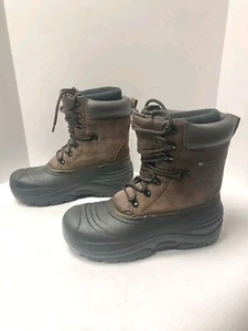 Field and Stream Mens Thinsulate Ultra Waterproof Leather Boots Size 7 - Picture 1 of 9