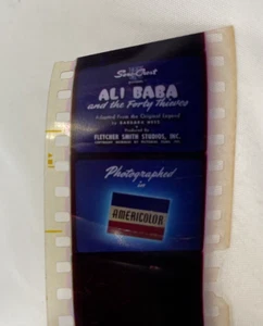 Vintage Reels in Metal Canister Ali Baba & The 40 Thieves - Picture 1 of 8