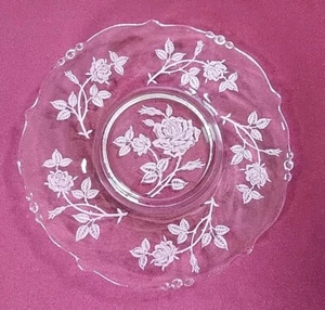 Heisey Rose Mayonnaise Unterteller Ersatzstück Top Vintage - Bild 1 von 7