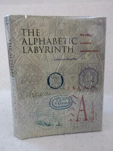 Drucker THE ALPHABETIC LABYRINTH The Letters in History and Imagination 1995 1st - Picture 1 of 11