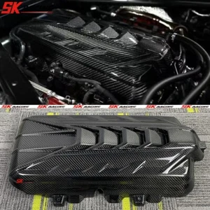 Cubierta interior del motor de fibra de carbono para Chevrolet Corvette C8 2020-2026 - Imagen 1 de 7