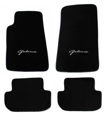 ¡Nuevo! Alfombrillas Ford Galaxie 1959-1974 alfombrillas con logotipo bordado 4 piezas elige el color Foto 1 de 4