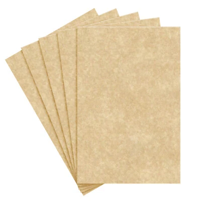 S SUPERFINE PRINTING 23 x 35" Large Size Parchment Card Stock Paper, 65lb Cover (176GSM), 5 per Pack