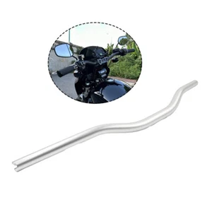 Motorrad 1-1/8" MX Style Lenker Bremsstange für Harley Sportster Dyna Silber - Picture 1 of 9